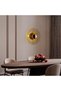 Stylish Metal Head Black Lighting Compatible with E27 for Living Room and Bedroom - 3