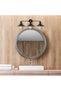 Stylish Furred Black Sconce Wall Lamp E27 Compatible 75X20X27 cm Living Room Bedroom - 2