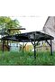 Primitive Lightweight Aluminum Folding Table, Portable Steel Mesh, for Home Stall Beach Camping & Pi - 2