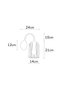 Pamukkale Stylish Metal Body Single Pendant Lamp Chandelier E27 Compatible for Entrance Hall and Library - 5