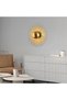 Bright Gold Metal Headed Lighting E27 Compatible for Living Room and Bedroom - 4