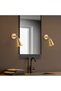 Shiny Gold Metal Sconce E27 Wall Lamp 10X21X26 cm Bedroom and Living Room Lighting - 4