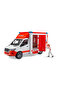 Ambulance and Squad with Mercedes Benz Sprinter Siren