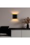 Black Metal Sconce Bidirectional E27 Wall Lamp 10X21X16 cm Living Room Bedroom Lighting
