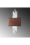 Axis 15123 Chrome Metal Sconce Wall Lamp E27 Compatible 10X21X16 cm Living Room and Bedroom - 4