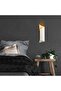 Bright Cream Metal Sconce E27 Wall Lamp 10X21X16 cm Living Room Lighting