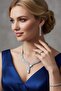 Silver Color Stone 4-Piece Evening Dress Set - 2