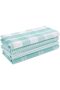 100% Cotton Kitchen Dish Cloths, Ultra Soft Absorbent Quick Drying Dish Towels, 4 Pack - 5