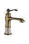 Saray Antique Vintage Washbasin Faucet – Ceramic Patterned Body, Classic Style, Water Saving - 2