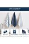 Kitchen Towels & Dishcloths Set of 12-100% Cotton, Quick-Drying Soft Hand Towels - 3