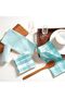 100% Cotton Kitchen Dish Cloths, Ultra Soft Absorbent Quick Drying Dish Towels, 4 Pack - 4