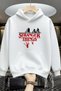 New Season Stranger Special Series Design Hooded Cotton Sweatshirt Women Men Unisex