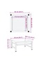 Washing Machine Pedestal with Pull-out Shelf White - 3