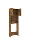 Washing Machine Cabinet Smoked Oak 64x25.5x190 cm - 4