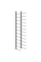 Wall-mounted Wine Racks for 72 Bottles 2 pcs Black Iron - 2
