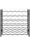 Wine Rack for 36 Bottles Black Iron - 4
