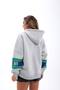 🧥   Printed Hooded Oversized Sweatshirt - 3