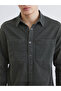 Comfortable Fit Men's Jean Shirt - 2