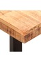 Bench 110 cm Solid Rough Mango Wood and Steel - 4