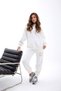 🤍   Hooded 3 Thread Ş Fleece-Lined O Oversized Tracksuit Set