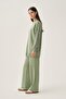 Defne-Cotton Lace Paneled Tracksuit Set - 2
