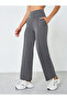 Women Rubber Logo Self Fabric Straight Leg Leggings - 2