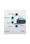Deep Bass Party Speaker 150W with RGB Lights, Wireless Mic & Power Bank - 3