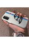 Samsung Galaxy M23/M13 Compatible Silicone Edge Hard Back Anti-Fall Phone Case Bmw Patterned - 2