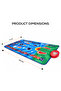 Kids Islamic Salah/Prayer Learning Mat - Blue - 7
