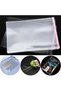 Transparent Tape (30x40 Cm) Shiny Gelatin Bag (100 Pieces) - Transparent Gift Bag