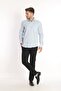 Men's Classic Wide Fit Checkered Long Sleeve Shirt