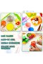 100 PC Play Food Set Pretend Play for Kids Kitchen Accessories Toy Food Set Plastic Fruit Vegeta - 5