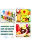 100 PC Play Food Set Pretend Play for Kids Kitchen Accessories Toy Food Set Plastic Fruit Vegeta - 6