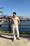 Elastic Waist Comfortable Baggy Trousers Beige - 4