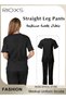 Unisex Medical Uniform Scrubs, Women And Men Scrubs Set, Professionals Medical Scrubs Short Sleeve T - 4