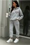 New York the Empire States Printed Unisex Women/Men K Hooded Oversized Bottom/Top Tracksuit Set