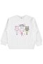 Cats Printed Sweatshirt for Ages 2-5 - Ecru 3-4 Years