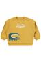 Animals Printed 6-18 Months Set - Mustard 6-9 Months - 3