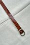 Dakota Silver Buckle Women's Belt