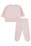 Fırfır Tulle Piece 1-9 Month Pajama Set - Powder - 3