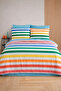 Dream Ranforce Single Duvet Cover Set Cotton Rainbow Shine