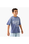 Printed T-shirt with Short Sleeves