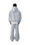 Nakışlı Premium Oversize Full Zip Hodie - 5