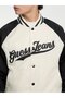 Jeans Raglan Men's Bomber Jacket - 3