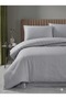 Striped Double Cotton Satin Duvet Cover Set Hotel Type Duvet Cover Set (Cotton Satin) - 3