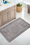 Natural Non-Slip Base Bath Mat Long-Lasting Soft Textured Water Absorbent Washable Letter Mat Hope 6