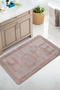 Mink Non-Slip Sole Bath Mat Long Lasting Soft Water Absorbent Washable Hope 60X100