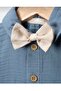 Baby Boy Shirted Muslin Fabric Salopet Set - 2