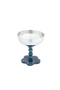 Silver Serving Bowl with Base from Tila - 5