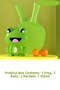 Door Tennis Hanging Table Tennis Racket Ball Set Indoor Children's Frog 2-Person Door Ping Pong Set - 3